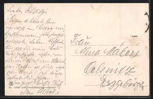 AK Graz, Ruderer auf dem Hilmteich