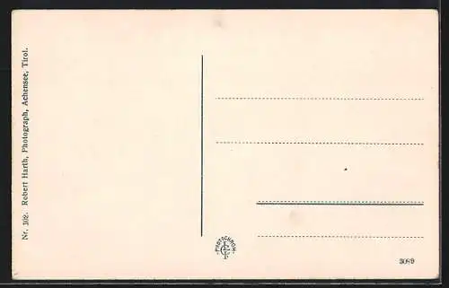 AK Pertisau am Achensee, Ortspartie, Segelboot, Ruderboot, Dampfer