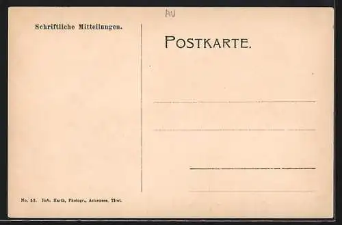 AK Pertisau, Hotel Fürstenhaus am Achensee mit Tristenkopf und Sonnenjoch