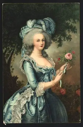 AK Marie Antoinette von Frankreich
