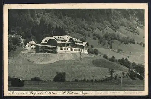 AK St. Veit im Pongau, Heilanstalt Grafenhof