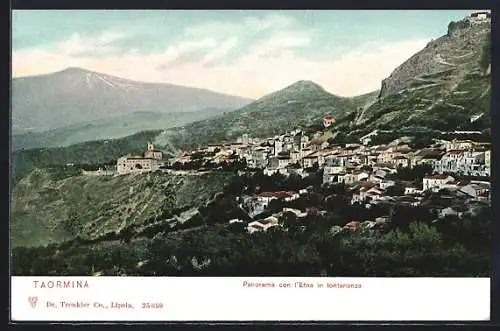 AK Taormina, Panorama con l`Etna in Iontananza