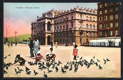 AK Trieste, Piazza Unitá