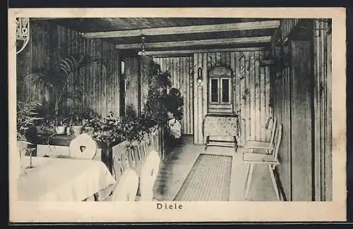 AK Grünwald / Isartal, Restaurant Grünwalder Weinbauer, Inh. D. Adlmüller, Diele