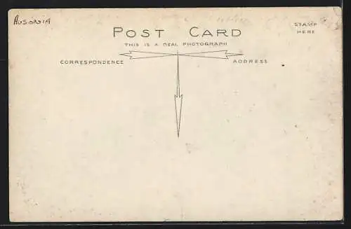 AK Passagierschiff RMS Ausonia auf dem offenen Meer
