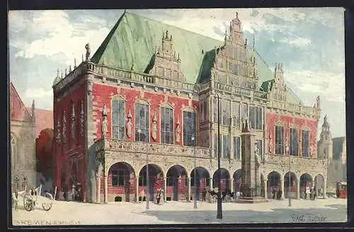 AK Bremen, Partie am Rathaus
