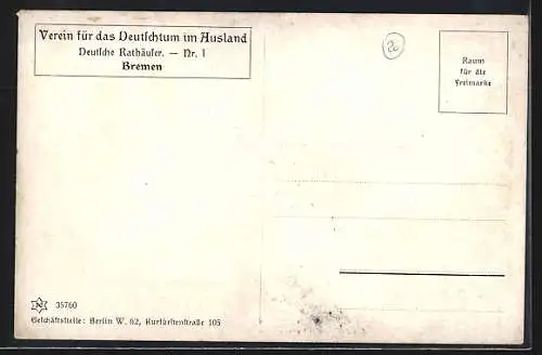 AK Bremen, Partie am Rathaus