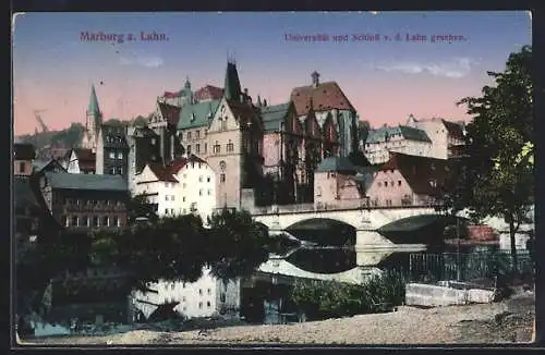 AK Marburg / Lahn, Universität und Schloss
