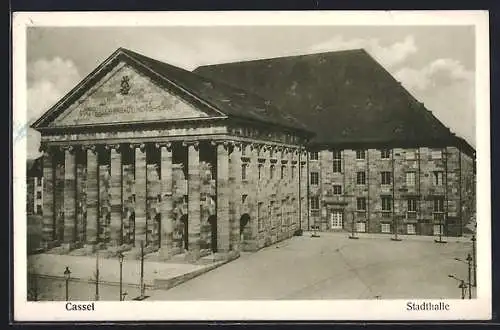 AK Kassel, an der Stadthalle