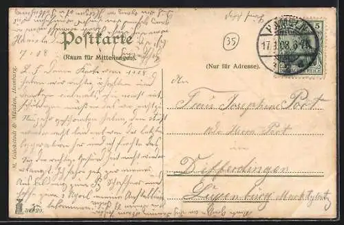 AK Hameln, Rattenfängerhaus und Rattenfänger