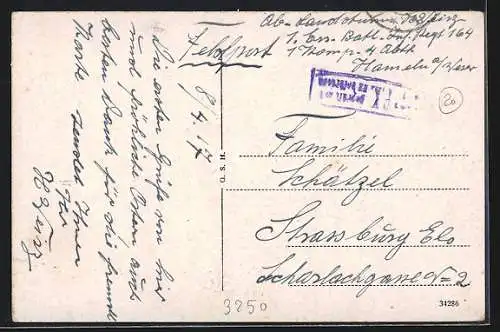 AK Hameln, Dampfschiffe im Hafen