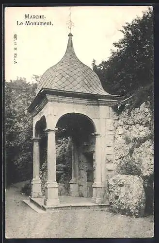 AK Marche-les-Dames, Le Monument
