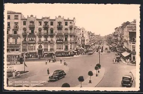 AK Knocke-s-Mer, Avenue Lippens