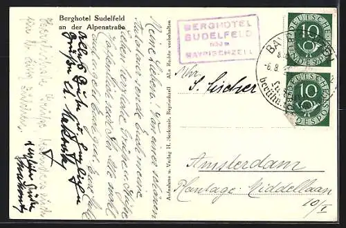 AK Sudelfeld, Terrasse am Berghotel