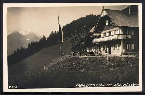 AK Telfes im Stubai, Frohneben, Gasthaus Habicht