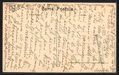 AK Rochehaut, passage d`eau et route de Alle