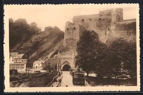 AK Bouillon, Pont de France et château, Pont de France en het Kasteel