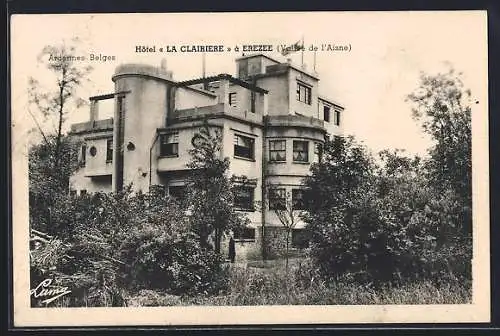 AK Erezee /Ardennes, Hotel La Clairiere