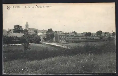 AK Bertrix, Panorama, Route vers la Vallee des Munos