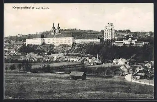 AK Kremsmünster, Ortsansicht von Osten
