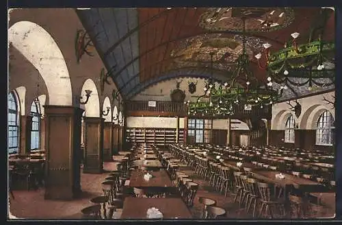 AK Salzburg, Stiegkeller in der Festungsgasse, Blick in den Grossen Saal