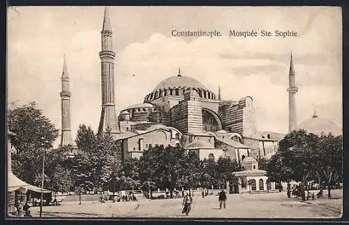 AK Constantinople, Mosquée Ste. Sophie