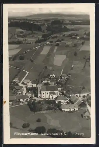 AK Natternbach /O.-D., Totalansicht vom Flugzeug aus