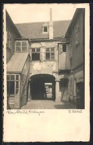 AK Wien, Alter Hof in der Kirchengasse