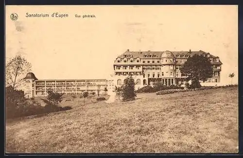 AK Eupen, Sanatorium, vue générale