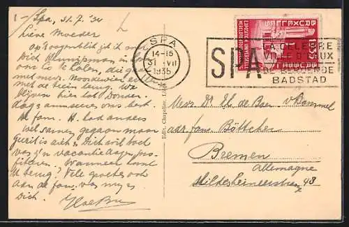 AK Spa, Poste et Beaux-Arts