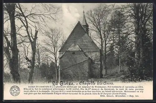 AK La Gleize, Chapelle Ste-Anne