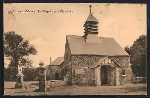 AK Hun-sur-Meuse, La Chapelle et St-Christophe