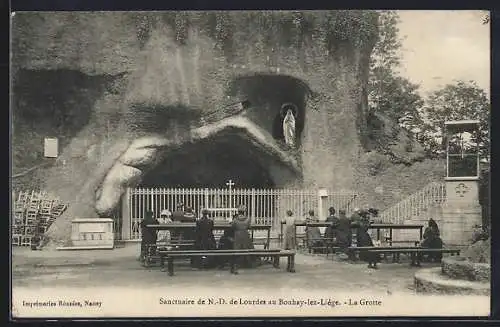 AK Bouhay-lez-Liège, Sanctuaire de N.-D. de Lourdes, La Grotte
