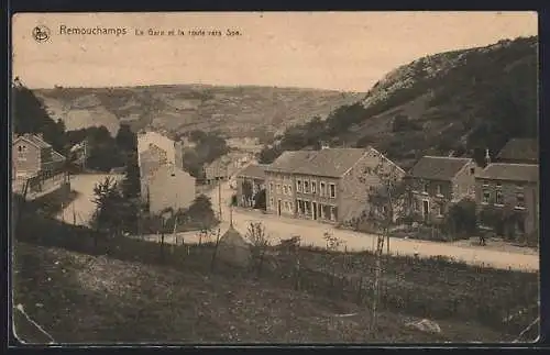 AK Remouchamps, La Gare et la route vers Spa
