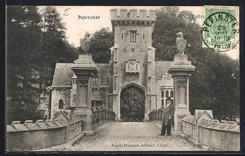 AK Pepinster, L`Entrée du Chateau des Mazures