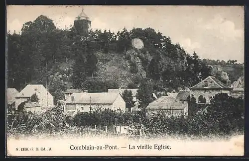 AK Comblain-au-Pont, Le vieille Eglise