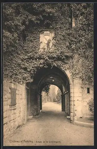 AK Antoing, Le Chateau, Entrée de la Conciergerie