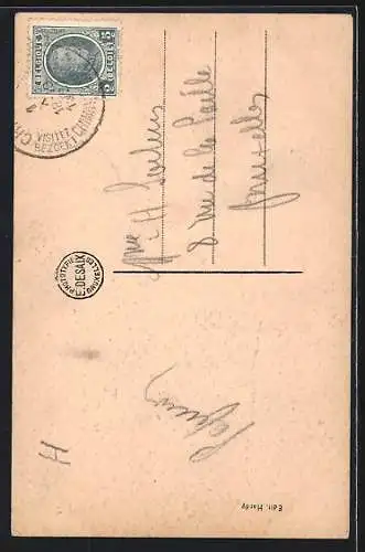 AK Chimay, Arcade, Rue du Chateau