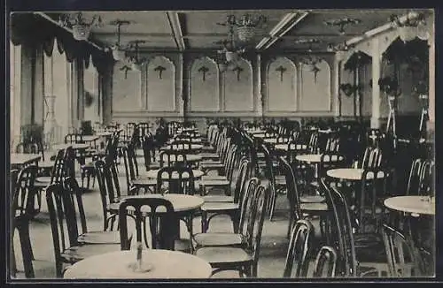 AK Berlin-Charlottenburg, Grand Café Cumberland, Innenansicht, Kurfürstendamm