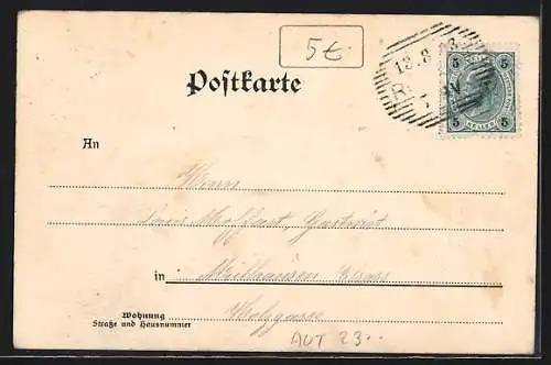 AK Wien, Gruss aus Rodaun