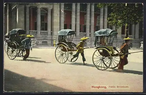 AK Hongkong, Public Rickshaws, Rikschaläufer