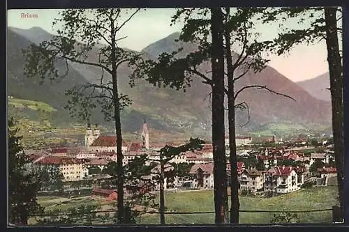 AK Brixen, Gesamtansicht mit Umgebung