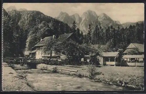 AK Gosau, Gasthaus Gosau-Schmiede