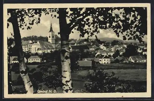 AK Gmünd, Panorama des Ortes