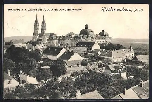 AK Klosterneuburg, Stiftskirche z. h. Leopold und P. P. Augustiner Chorherrenstift