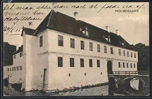 AK Holmegaard, Schloss mit Brücke