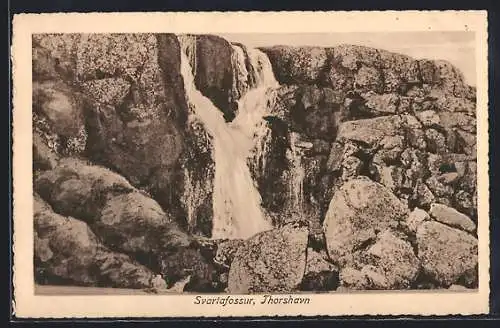 AK Thorshavn /Färöer, Svartafossur