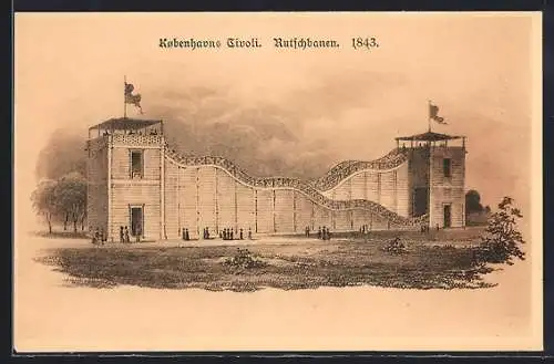 AK Kobenhavn, Tivoli, Rutschbanen