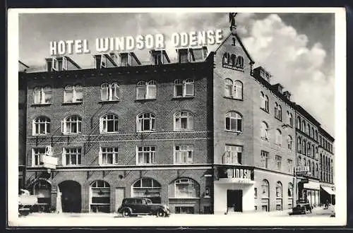 AK Odense, Blick auf das Hotel Windsor
