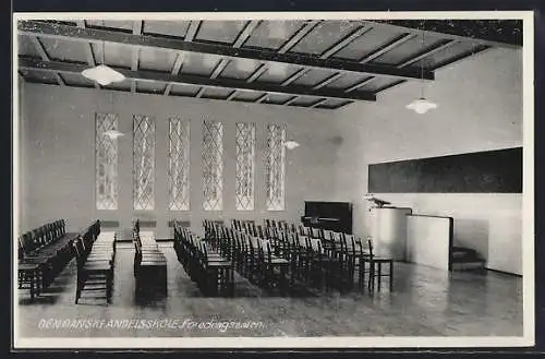 AK Middelfart, Den danske Andelsskole, Foredragsalen